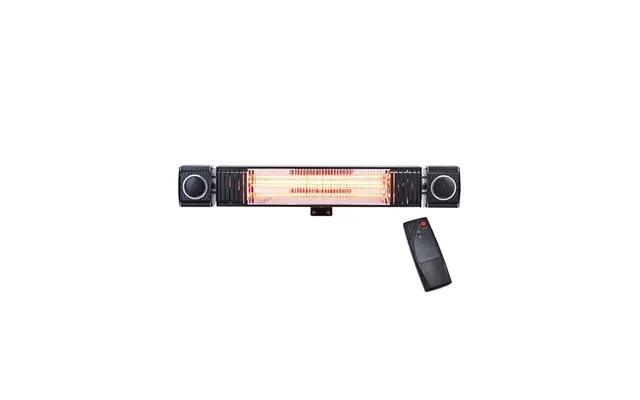 Wall Heater With Wireless Speaker & Remote 2kw Forum Flint Ip55