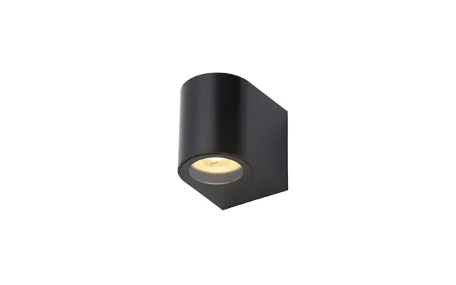 Wall Light Black Gu10 Ip44 Forum Lona