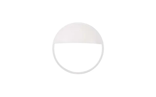 White Circular Eyelid Accessory For Tough Shell Compact Bulkhead Integral Led