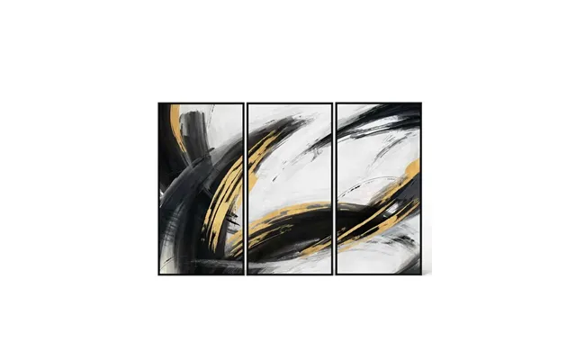 Abstract Hand Finished Canvas