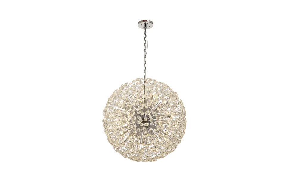 Belgrave Crystal Chrome Chandelier