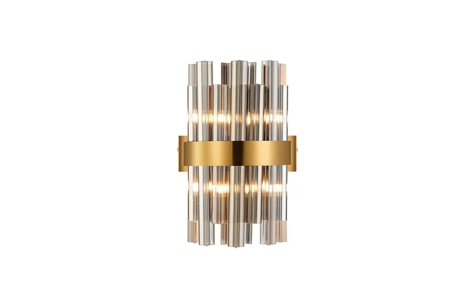 Bond Street Brass Smoke Wall Light