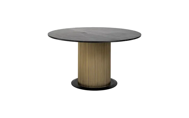 Brass Plated Colosseum Round Dining Table