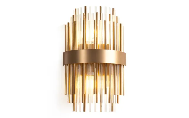 Brushed Antique Brass Wall Lamp