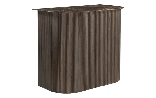 Castella Smoked Charcoal Home Bar Cabinet