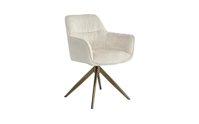 Luxury Chenille Swivel Armchair