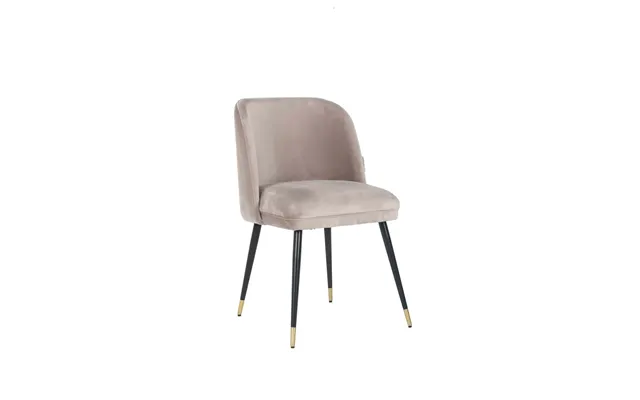 Luxury Mink Velvet Dining Chair