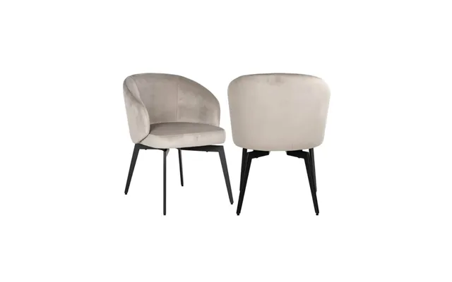 Mink Velvet Dining Chair