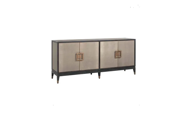 Textured Brass Trim Sideboard