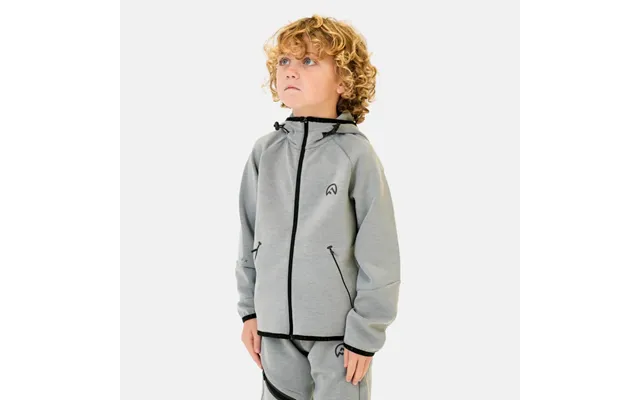 Flux Junior Velar Tech Jacket - Grey-3 4y