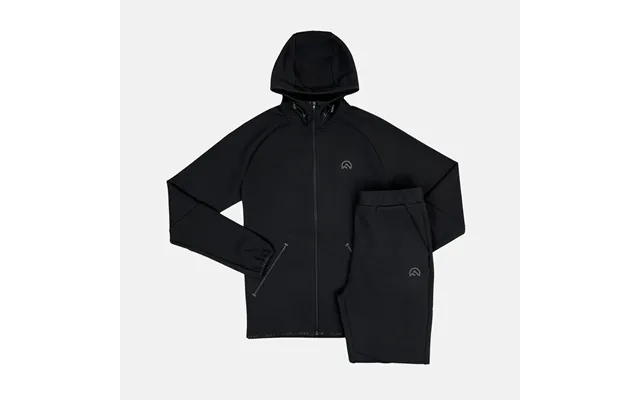 Flux Junior Velar Zip-up Tracksuit - Black-3 4y 3 4y