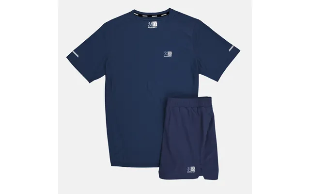 Karrimor Run T-shirt Shorts Set - Navy-s S