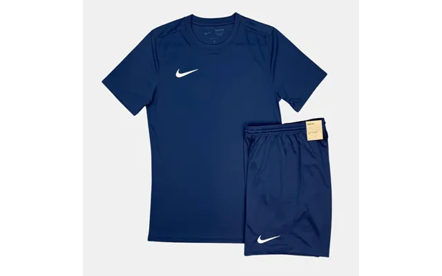 Nike Junior Dri-fit Tshirt Shorts Set - Midnight Navy-m 10-12 M 10-12