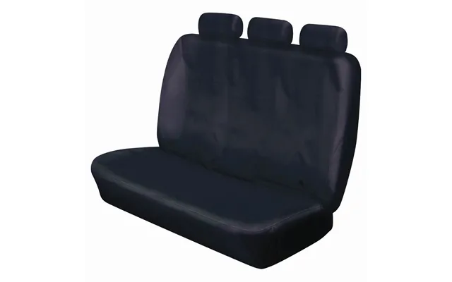 Cosmos Heavy Duty Triple Bench Passenger Van Seat Cover - Black product image