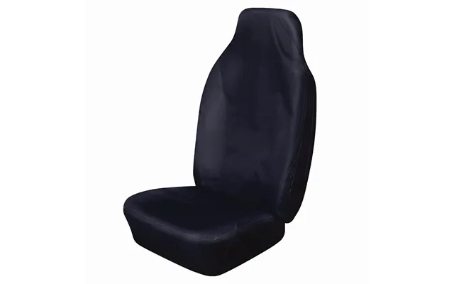 Cosmos Hi Back Heavy Duty Single Front Car Seat Cover - Black product image