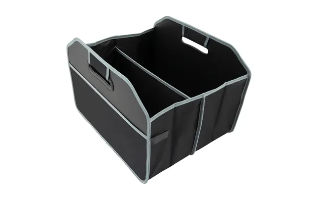 P1 Autocare Car Boot Organiser With Flexible Storage Compartments Medium Size - Black