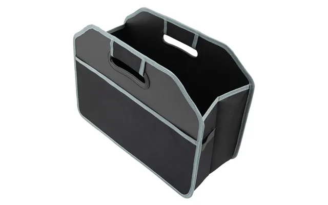 P1 Autocare Car Boot Organiser With Flexible Storage Compartments Small Size - Black
