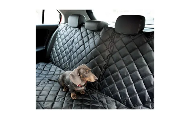 P1 Autocare Universal Rear Car Seat Dog Hammock Pet Carrier & Seat Cover - Black product image