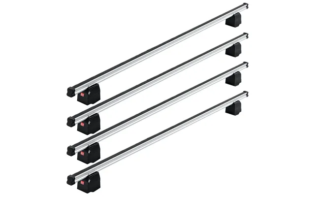 Roof Racks For Fiat Talento Swb L1 Low Roof H1 2016 - 2022 200kg Load Limit Fabbri Aluminium 4 Van Roof Bars