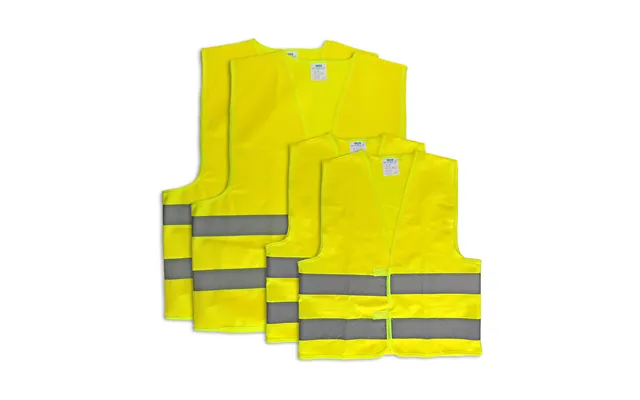 Simply Auto Set Of High Vis Jackets Family Pack - 2 Adult 2 Children