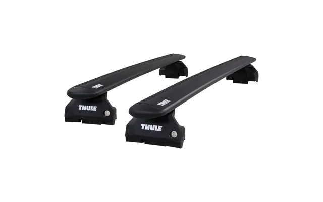 Thule Roof Bars For Bmw Ix2 U10 2024 - 2026 Closed Roof Rails Wingbar Evo Black Aluminium Car Roof Rack