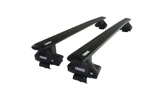 Thule Roof Bars For Honda Cr-v Mk.5 2018 - 2023 No Roof Rails Wingbar Evo Black Aluminium Car Roof Rack