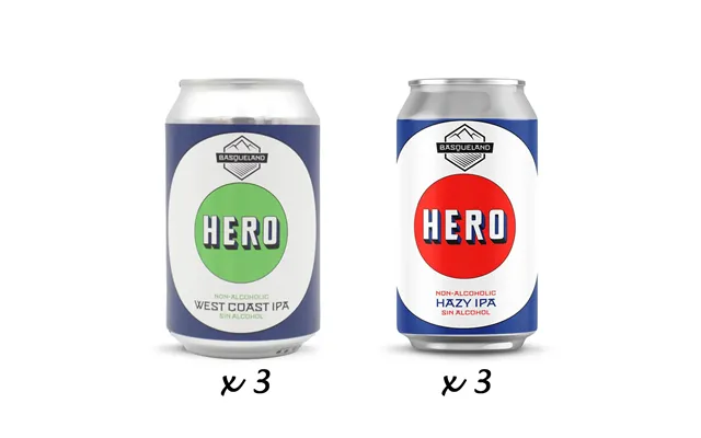 Basqueland Hero Ipa Duo Alcohol Free Beer Mixed Case