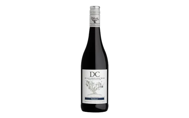 Darling Cellars Shiraz - Non Alcoholic Red Wine, Single Bottle
