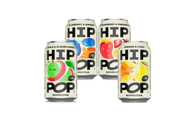 Hip Pop Mixed Kombucha Case Alcohol Free