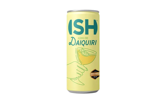 Ish Lime Daiquiri 250ml - Alcohol Free Cocktail, Case Of 24 Cans