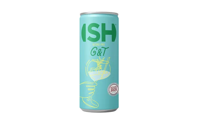 Ish Non Alcoholic G&t 250ml - Alcohol Free Cocktail