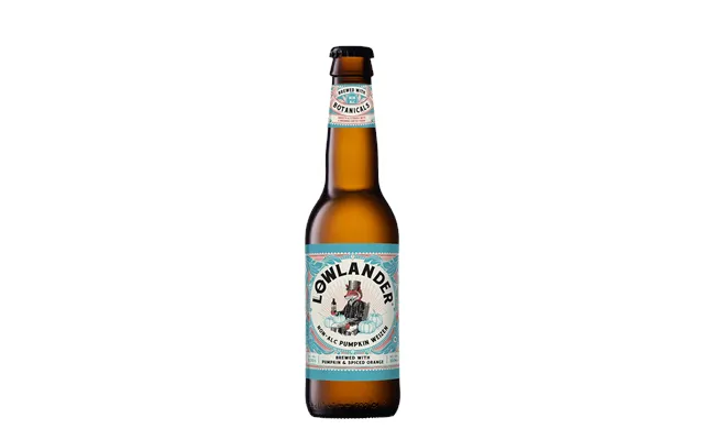 Lowlander Pumpkin Weizen - Non Alcoholic Wheat Beer Bbf 06 02 26 , Case Of 12 Bottles