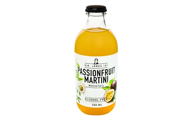 Sir James 101 Passionfruit Martini Alcohol Free Mocktail - Case Of 12 Bottles