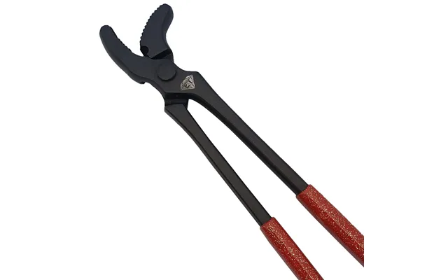 Hoof Clencher Clincher Curved Jaw Clench Tong 14 Black Red