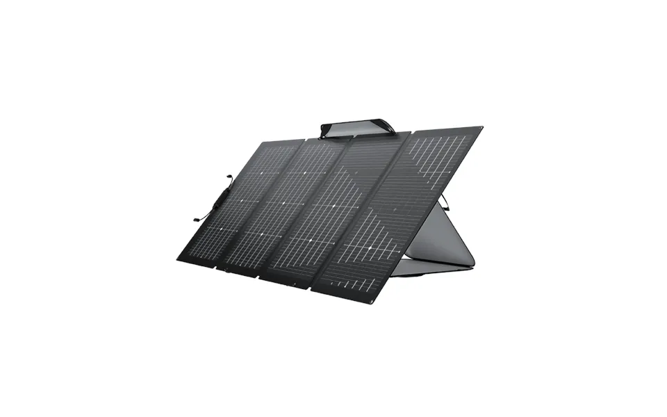 Ecoflow 220w Bifacial Portable Solar Panel Recommended Accessory