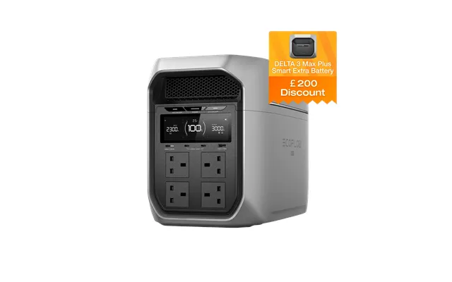 Ecoflow Delta 3 Max Plus Smart Extra Battery