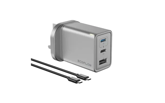 Ecoflow Rapid 65w Gan Charger With 100w Cable