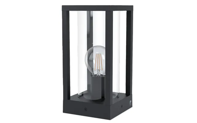 Eglo Cascinetta Black Outdoor E27 Pedestal Light Ip54