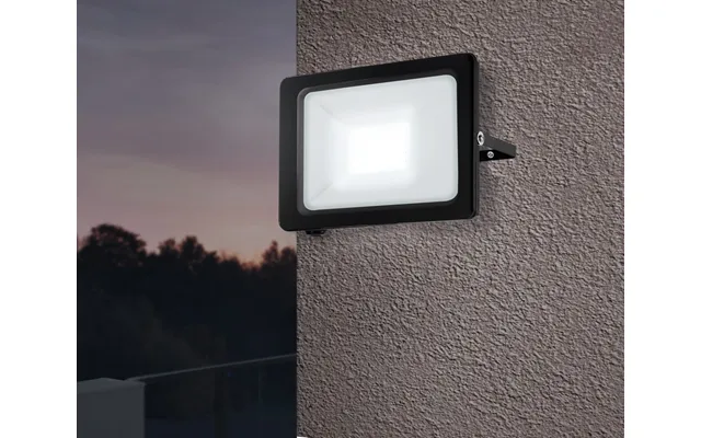 Eglo Faedo 3 Blackk Motion Sensor Led Security Light 102w Ip65