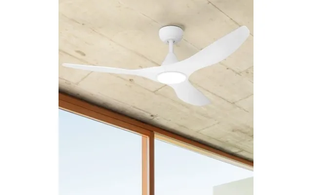 Eglo Portsea White Matt Led Ceiling Fan With Light 3000k 4000k 5000k