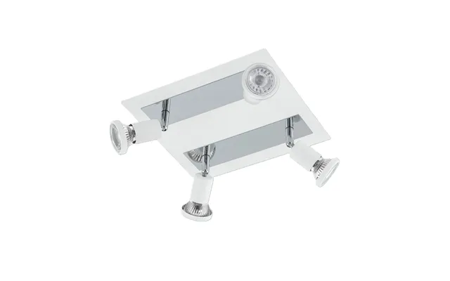 Eglo Sarria White Chrome Gu10 Spotlight