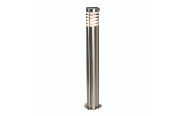 Saxby Bliss Ip44 10.5w Warm White Steel Bollard Light