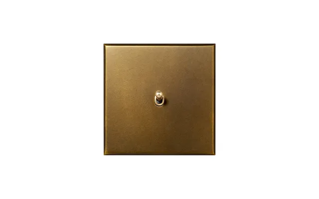 Soho Lighting Aged Brass 1 Gang 20a Intermediate Switch With Brass Paddle Toggle - The Palaces Collection