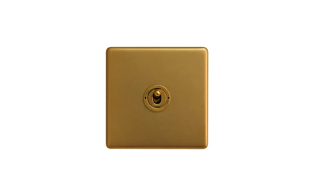 Soho Lighting Antique Gold 1 Gang 2 Way Toggle Switch