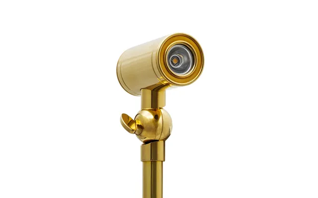 Soho Lighting Chelsea Ip68 30cm Solid Brass Spike Light 12v Dc 3000k With 2 Metre Cable