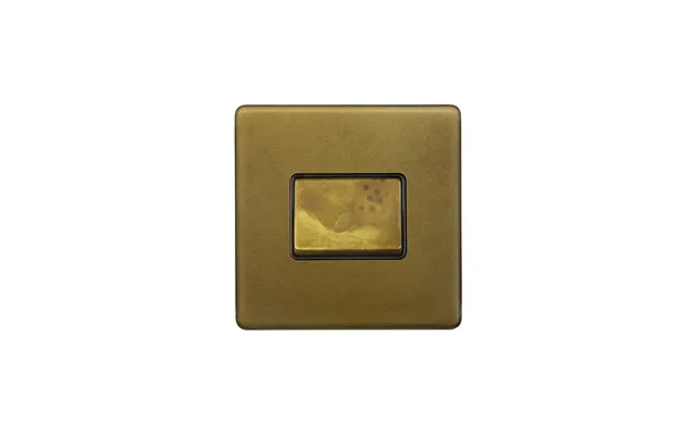 Soho Lighting Old Brass 3-pole Extractor Fan Isolator Switch