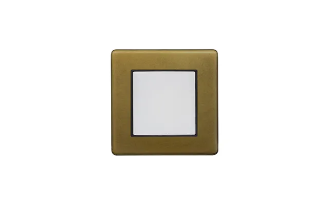 Soho Lighting Old Brass Led Stair Light - Cool White