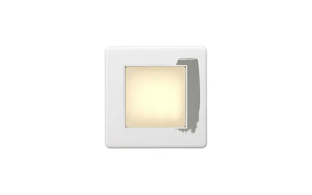 Soho Lighting Primed Paintable Led Stair Light - Warm White With White Insert