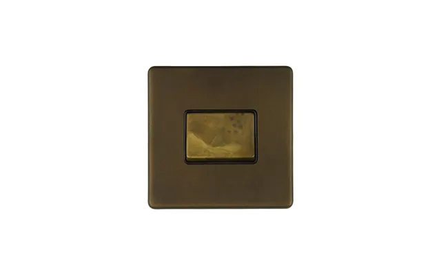 Soho Lighting Vintage Brass 3-pole Extractor Fan Isolator Switch