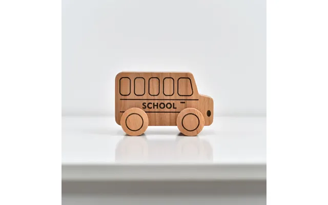 Natural Wooden Toy Car